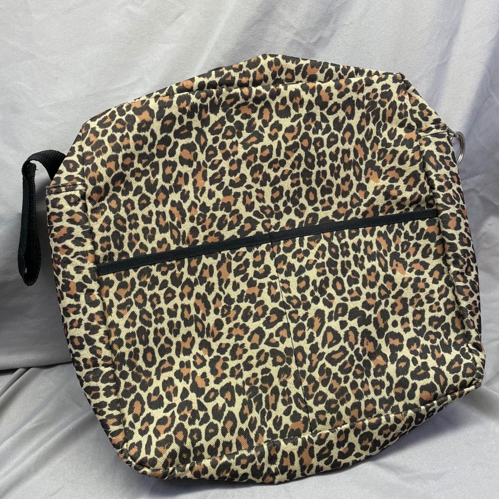 Nova Medical Leopard Print Walker‎ Rollator Bag Mobility Accessory Pouch 4001LP